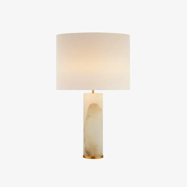 Lineham Table Lamp Alabaster Bedside Lamps