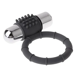 Men's Delayed Single Frequency Vibrating Ring, Adult Sex Toys, Sex Toys, Lock Ring