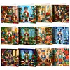 Soldier DIY Diamond Painting Greeting Cards with Envelopes