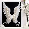 DIY Pearl Painting - Handmade Self - Adhesive Pearls - Wings