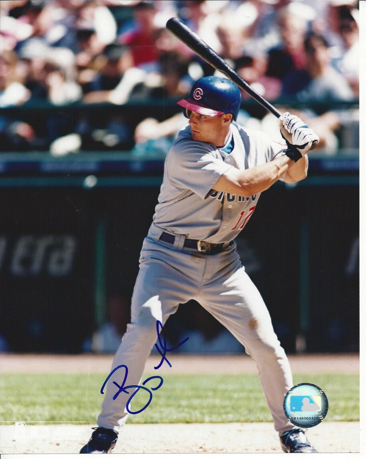 Bobby Hill Autographed 8x10 Chicago Cubs#S992