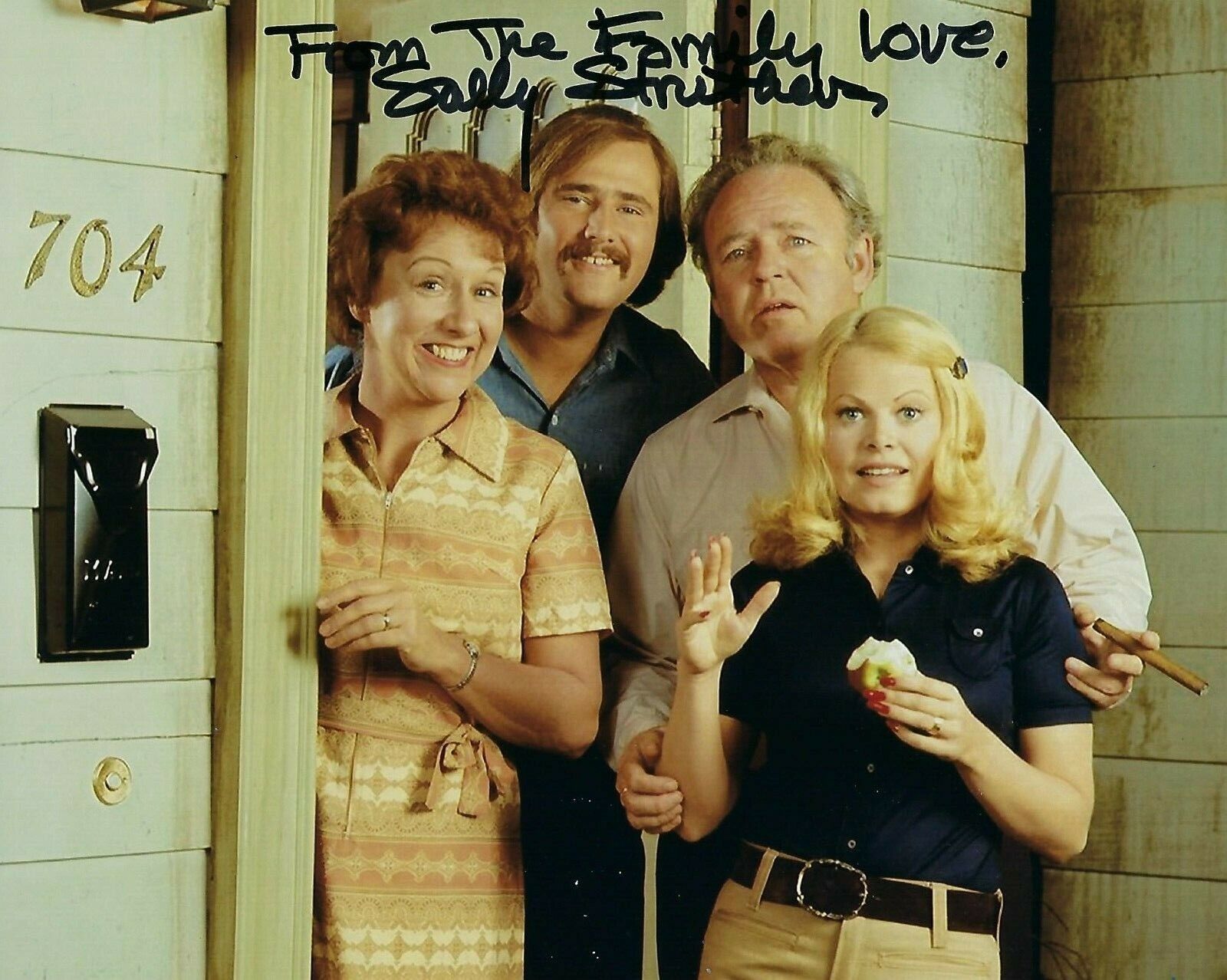 GFA All in the Family Gloria * SALLY STRUTHERS * Signed 8x10 Photo Poster painting S1 COA