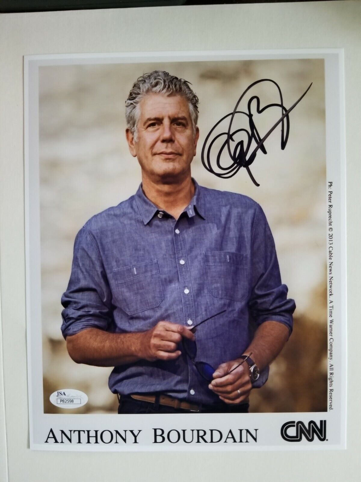 Anthony Bourdain Signed 8x10 Photo Poster painting RP -  Shipping!!! Chef