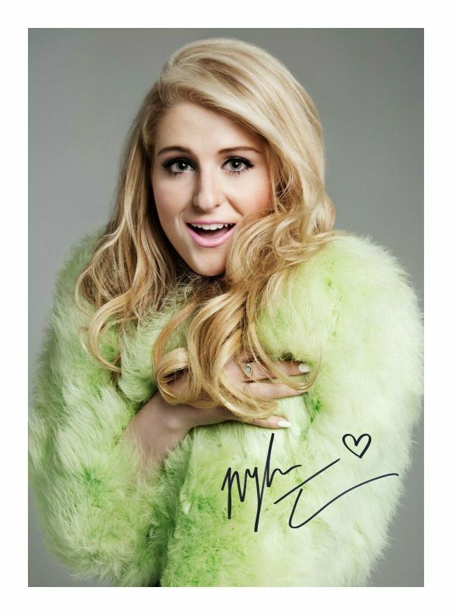 MEGHAN TRAINOR AUTOGRAPH SIGNED PP Photo Poster painting POSTER