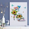 Diamond Painting-DIY Crystal Rhinestone Sunflower Butterfly High Heel
