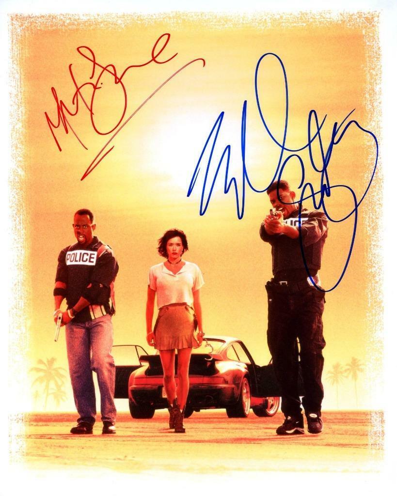 Bad Boys Will Smith & Martin Lawrence SIGNED AUTOGRPHED 10 X 8 REPRO Photo Poster painting PRINT