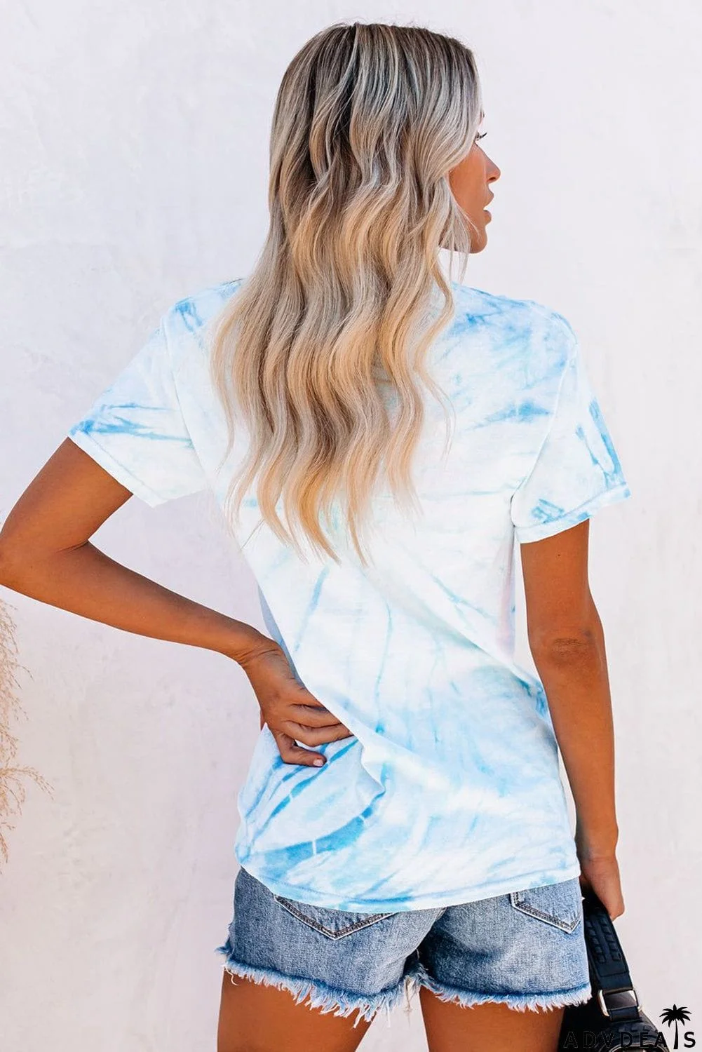 ROCK AND ROLL SOUL Tie-dye Tee