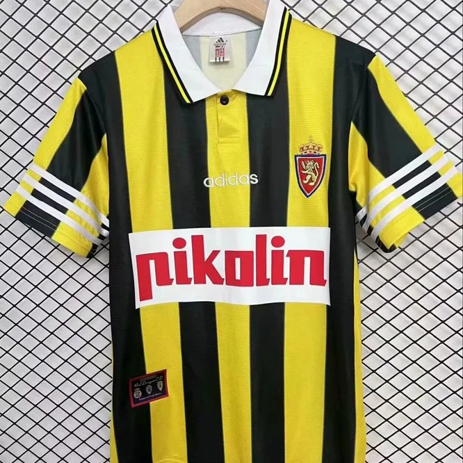 1996/97 Real Zaragoza away retro jersey