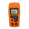 Wood Moisture Meter LCD Backlight Digital Wood Moisture Tester with 4 Switchable Modes High Precision for Firewood Paper Floor (Battery Not Included)