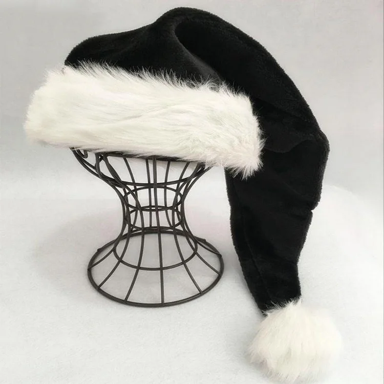 Christmas Santa Claus Black Hat