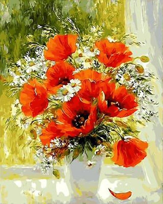 

Picture Flower – Paint By Numbers - 40*50CM, 501 Original