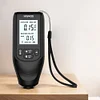 0-2000UM Coating Thickness Gauge FE/NFE Car Paint Film Thickness Tester(Black)
