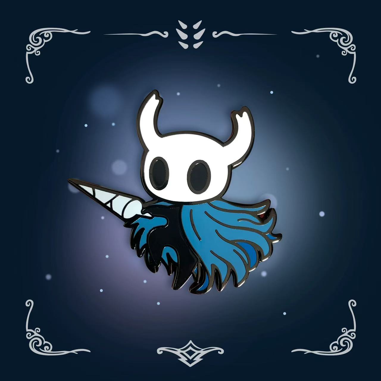 Slugcatgo Hollow Knight Brooch