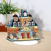 Diamond Painting Small Train Station Desktop Ornaments Kit for Decor