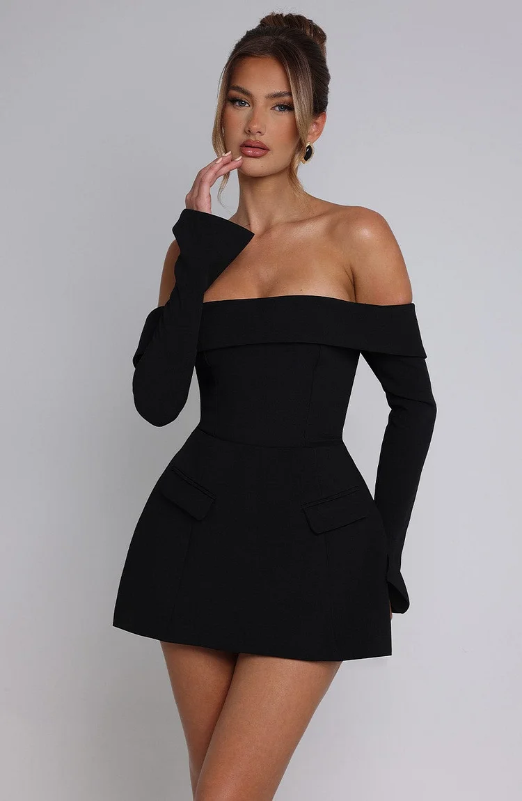 Lindsay - Off-Shoulder Mini Dress