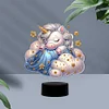 DIY Unicorn Acrylic Double Sided Diamond Painting Night Light
