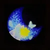 Whimsical LED Art Frame Night Light, Rechargeable Illuminated Decor