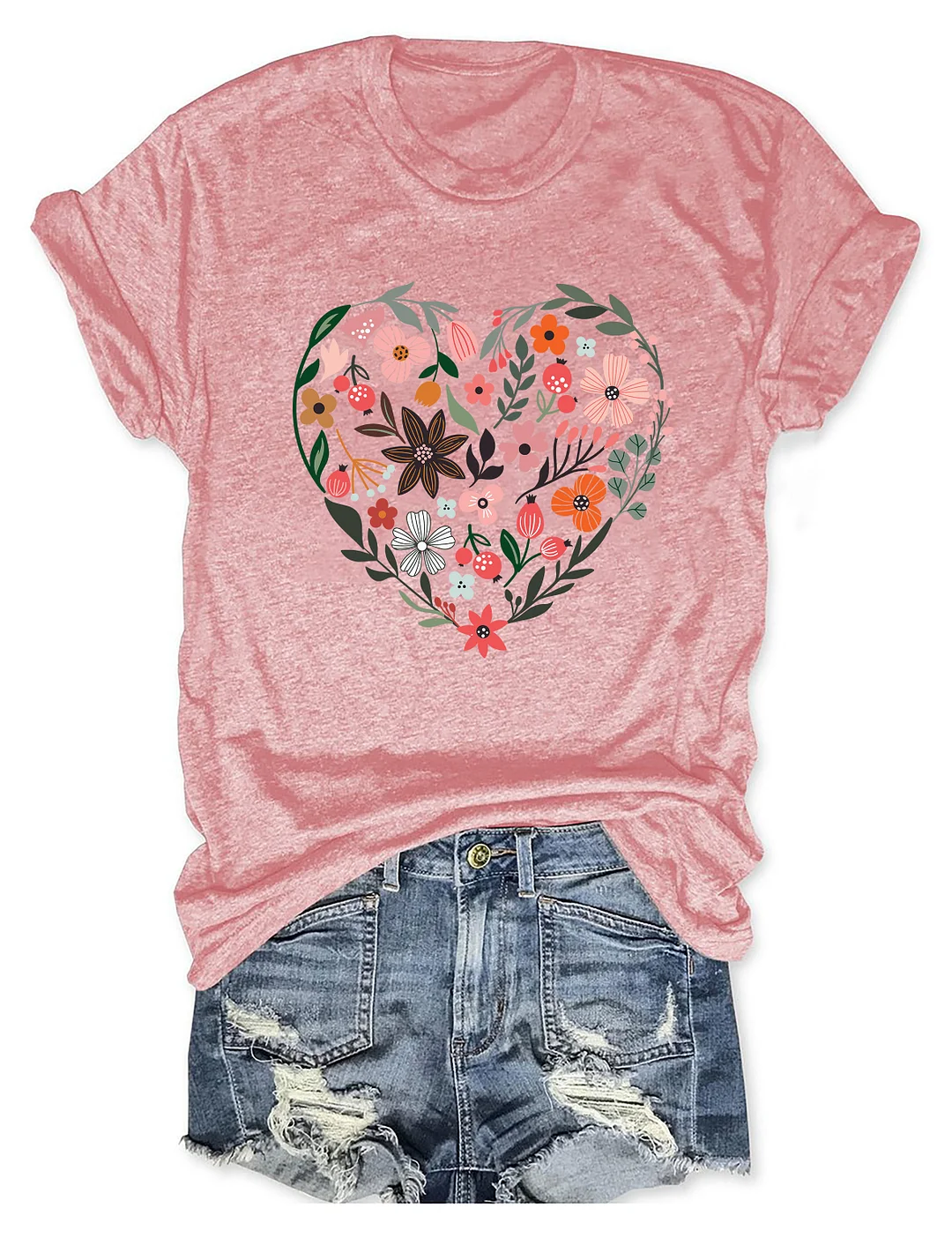 Wildflower Heart T-Shirt