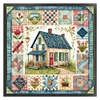 (Multi-Style) Colorful House-11CT Stamped Cross Stitch 50*50cm