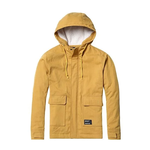 SIMWOOD Brand Winter Jacket Men Casual Slim Fit Thick Coats Fashion Hooded Velvet Parka Mens Plus Size Clothes Male 180531