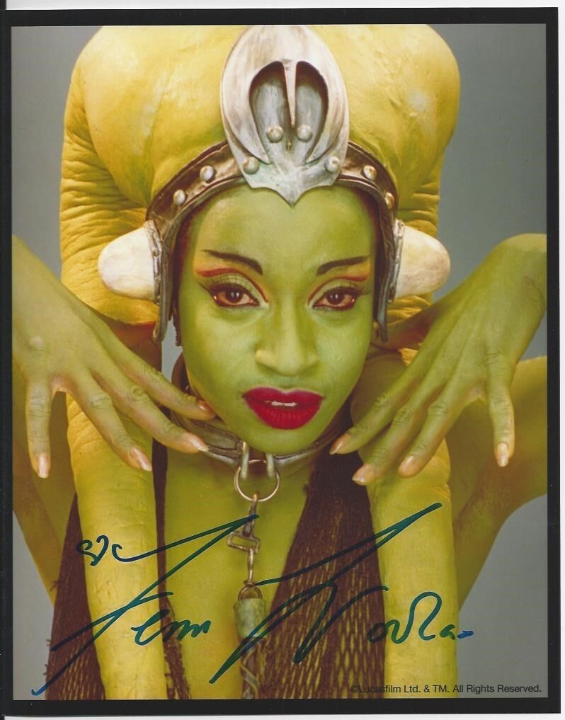 Femi Taylor - Star Wars signed Photo Poster painting