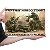 Soldier - Vintage Metal Signs(12*16Inch) - Military