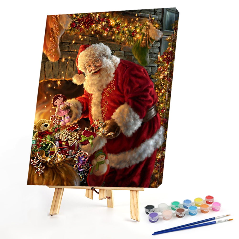 

40*50CM - Paint By Numbers - Santa, 501 Original