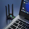 1300Mbps Wireless Network Card Dual Band 2.4/5.8Ghz WiFi USB Adapter for PC
