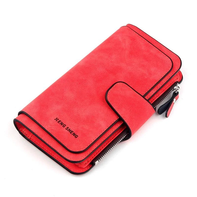 Ladies leather wallet