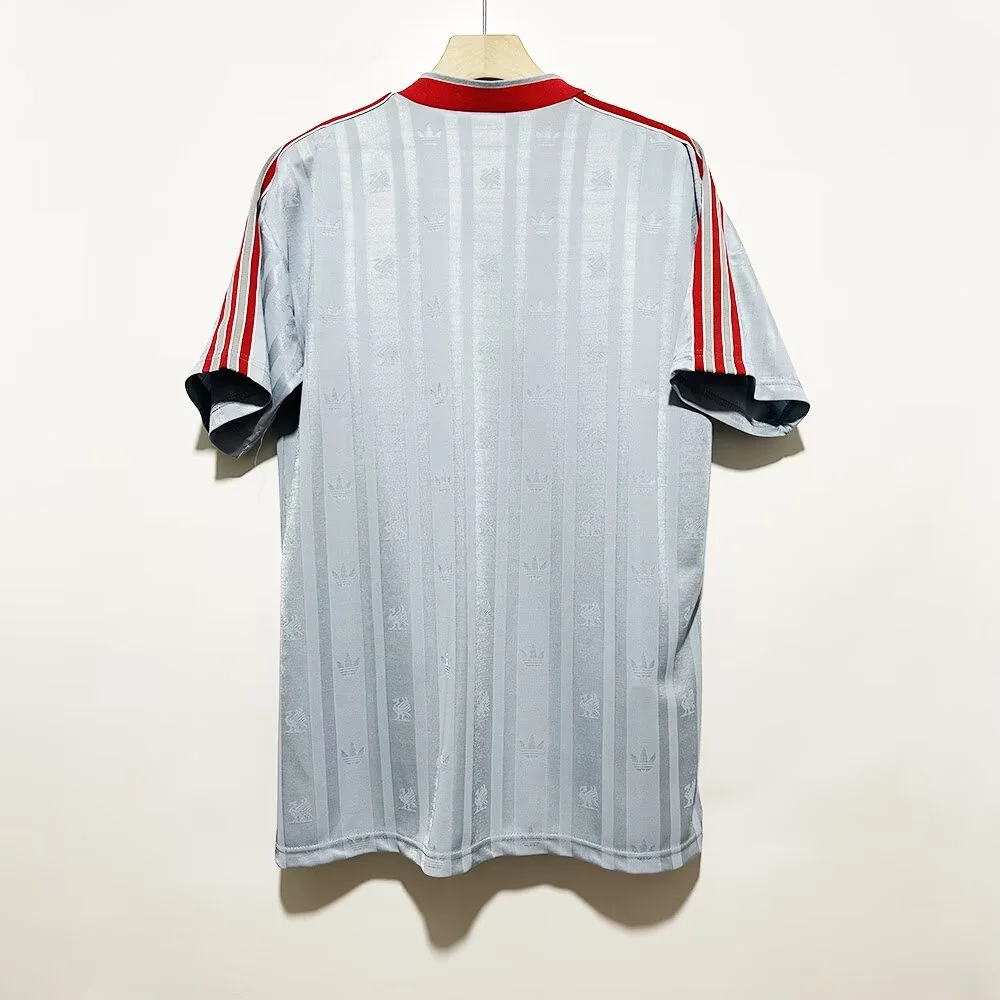 Retro 1988-1989 Liverpool Away Football Shirt Thai Quality