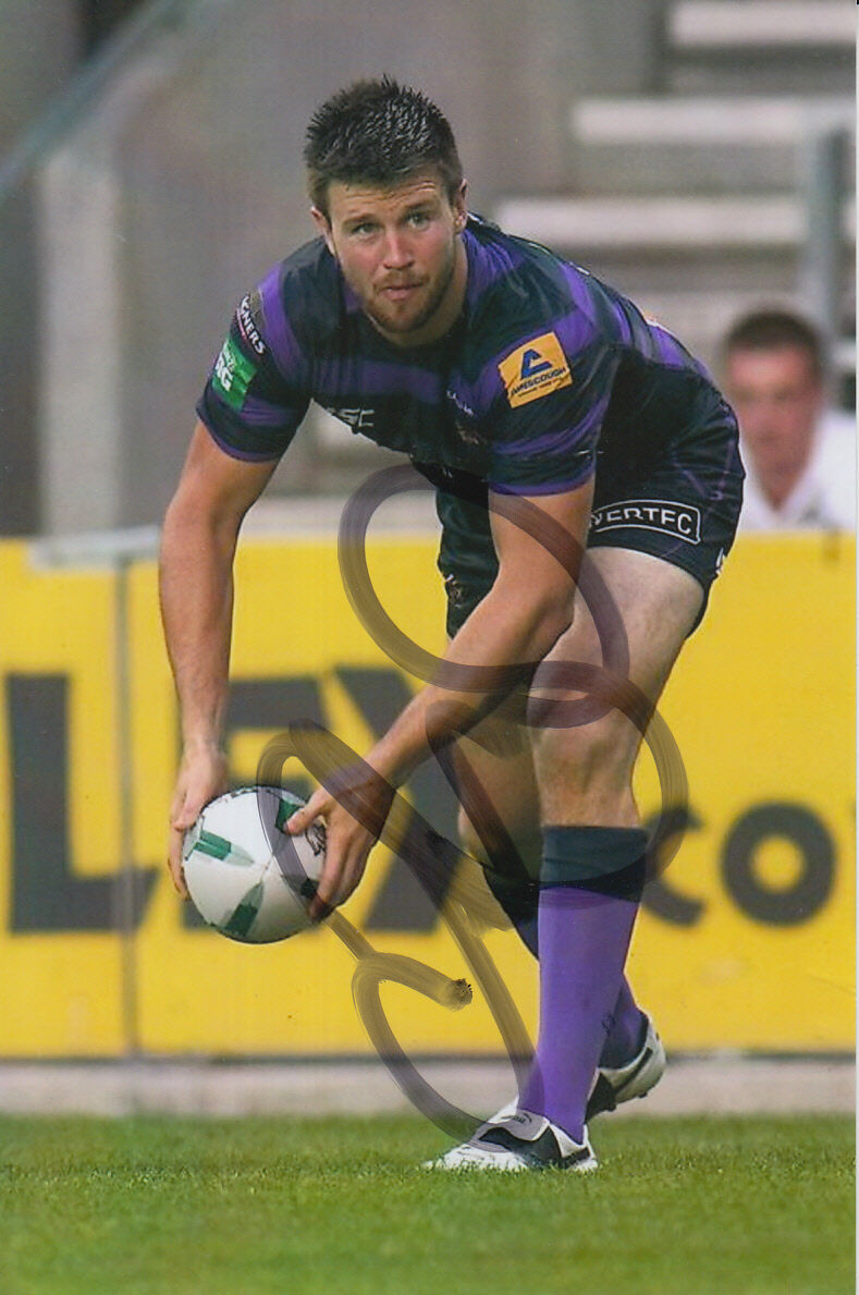 WIGAN WARRIORS HAND SIGNED DARRELL GOULDING 6X4 Photo Poster painting 1.