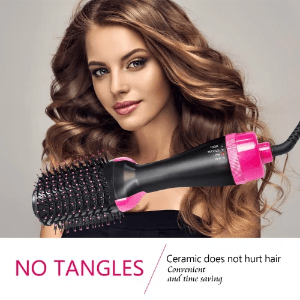 Pornhint One Step Hot Air Brush, Hair Dryer & Styler & Volumizer 2-in-1 Multi-Functional