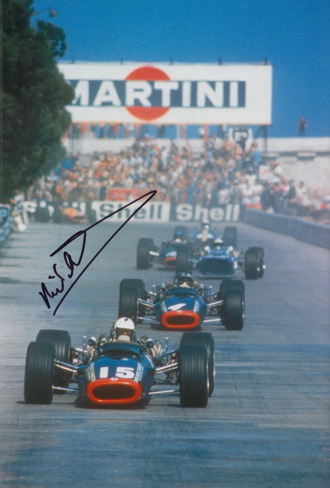 RICHARD ATTWOOD HAND SIGNED 12X8 Photo Poster painting FORMULA 1 AUTOGRAPH F1 4