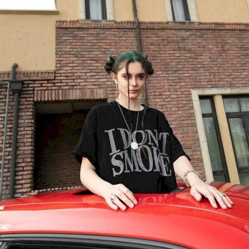 Brownm Don't Smoke Tee