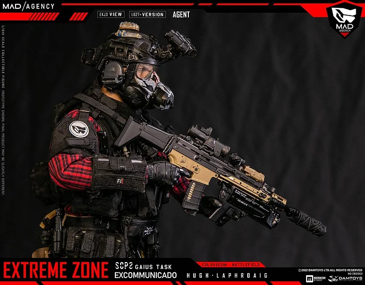 RE ORDER) DAMTOYS 1/6 EXTREME ZONE Agent HUGH LAPHROAIG EBS002 RE ORDER) DAMTOYS 1/6 EXTREME ZONE Agent HUGH LAPHROAIG EBS002