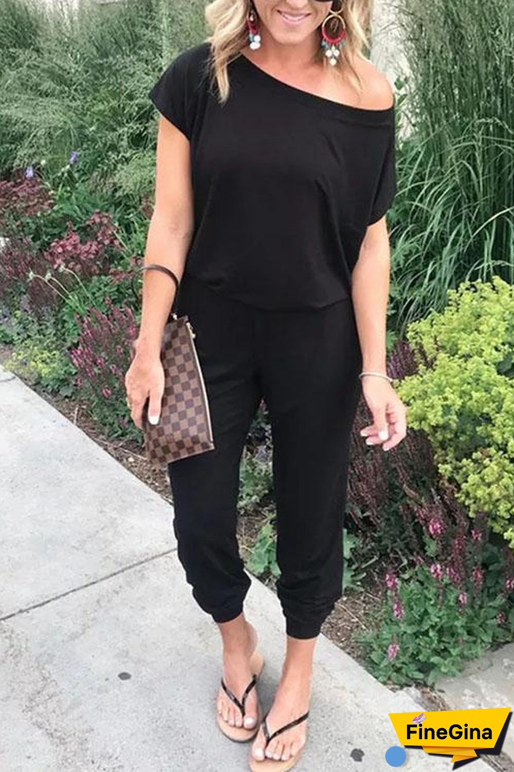 Casual Loose One-piece Jumpsuit