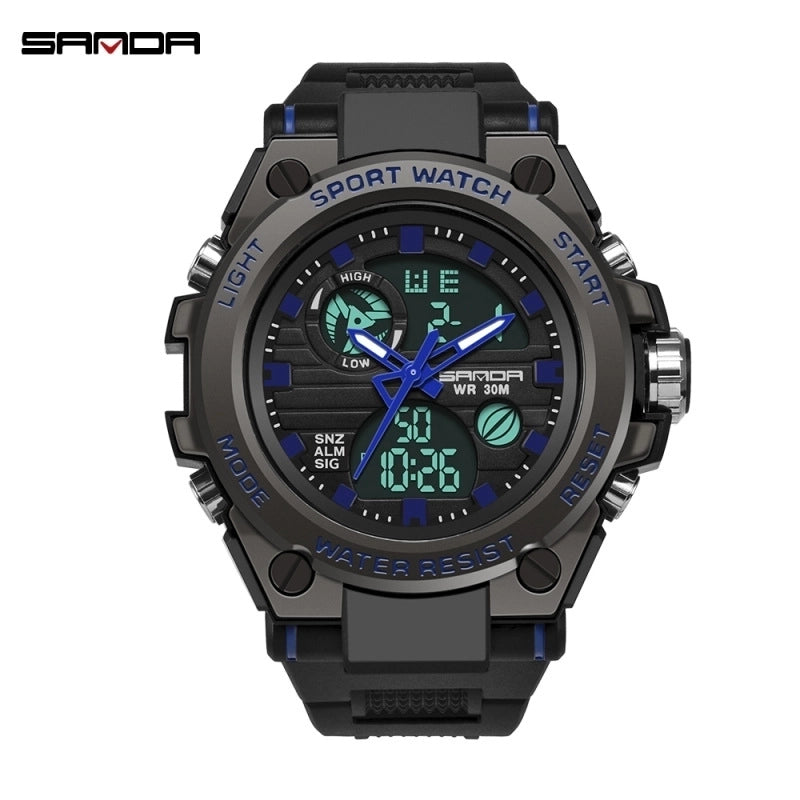 Modern Style Solid Color Electronic Men’s Watches