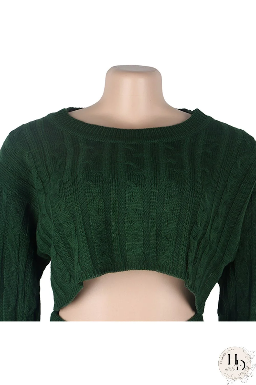 Orange Wool Europe and America Solid Two Piece Suits pencil Long Sleeve Two-Piece Short Set