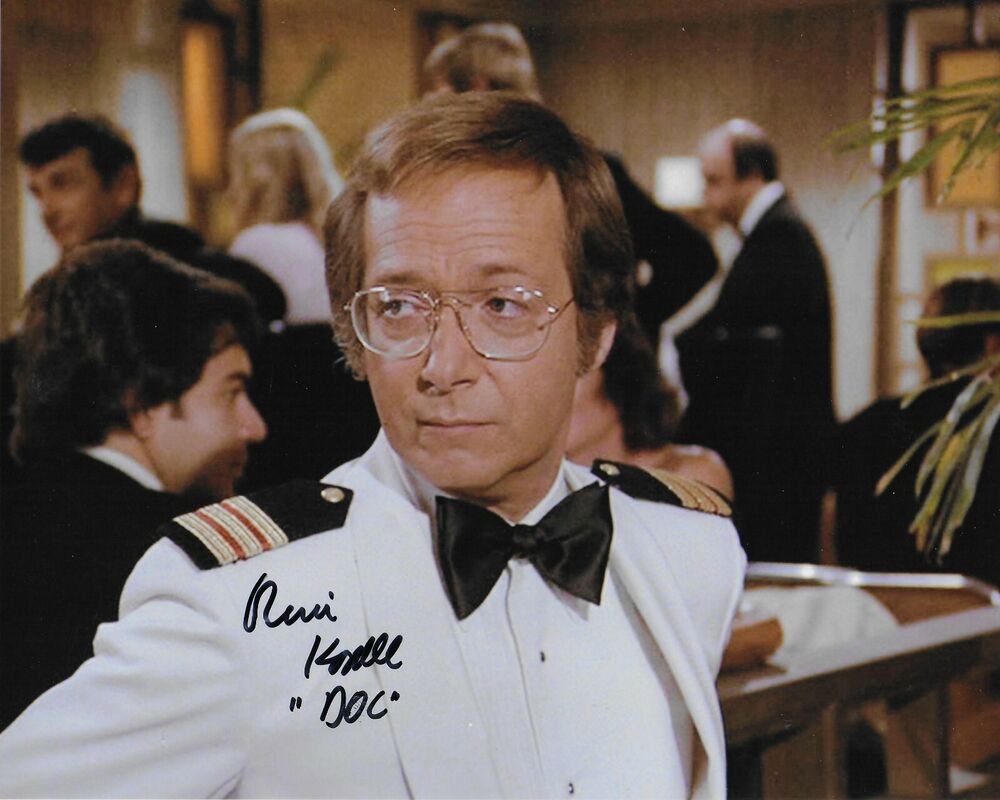 Bernie Kopell Love Boat #6 Original Autographed 8X10 Photo Poster painting