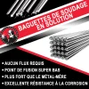 1.6/2.0 mm Baguette de fil de soudage aluminium basse temp&eacute;rature