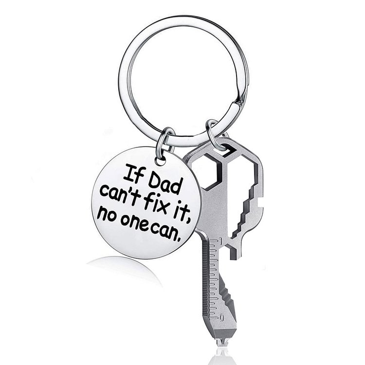 For Father - If Dad Can't Fix It, No One Can Multi-tool Key keychain