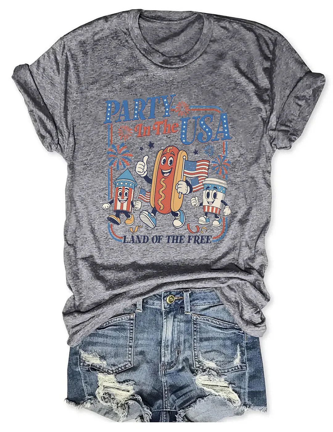 Retro Party In The Usa T-shirt