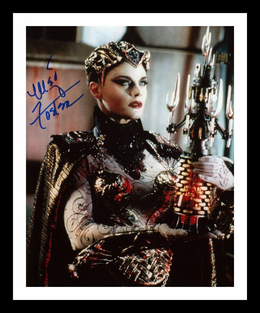 Meg Foster - Masters of the Universe Autographed Signed & Framed Photo Poster painting