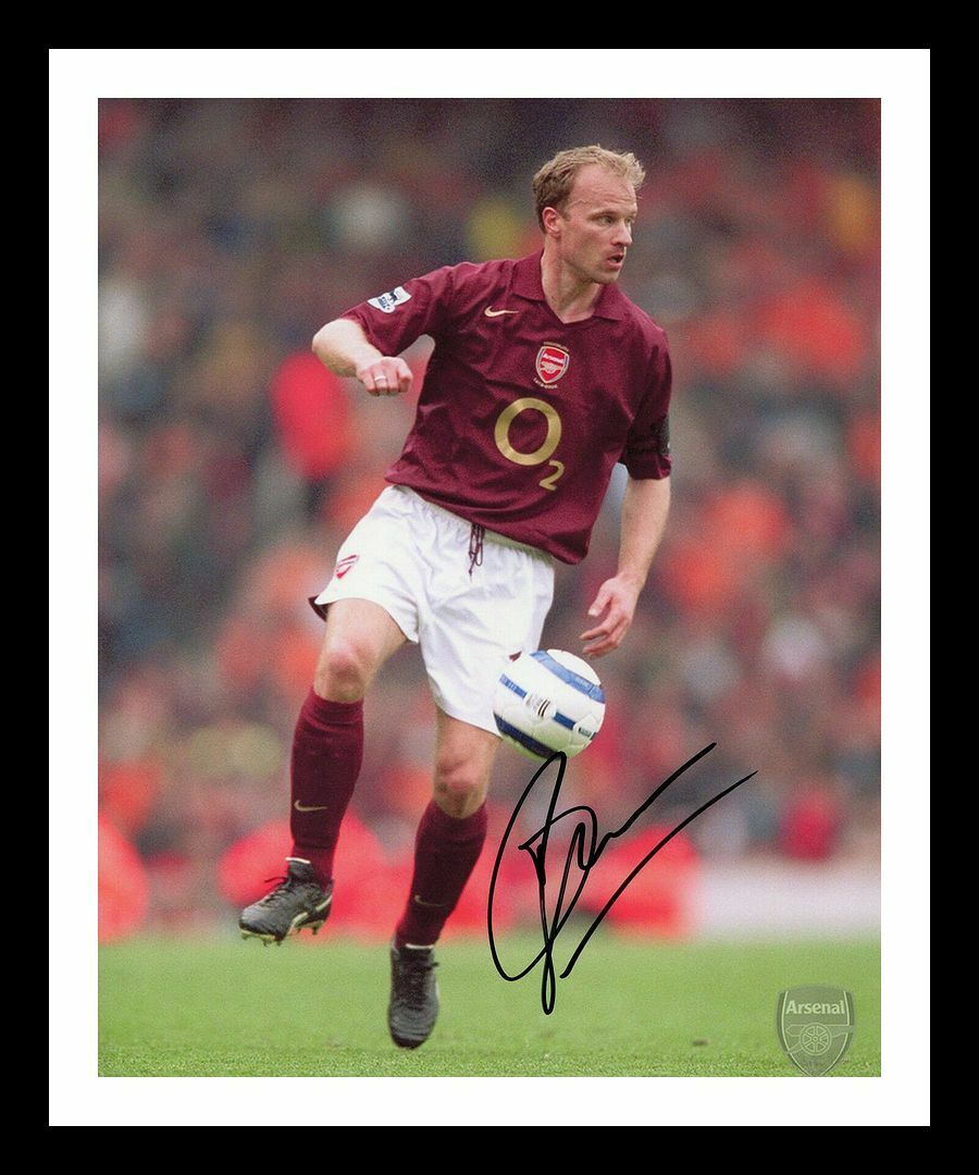 Dennis Bergkamp - Arsenal Autographed Signed & Framed Photo Poster painting 1