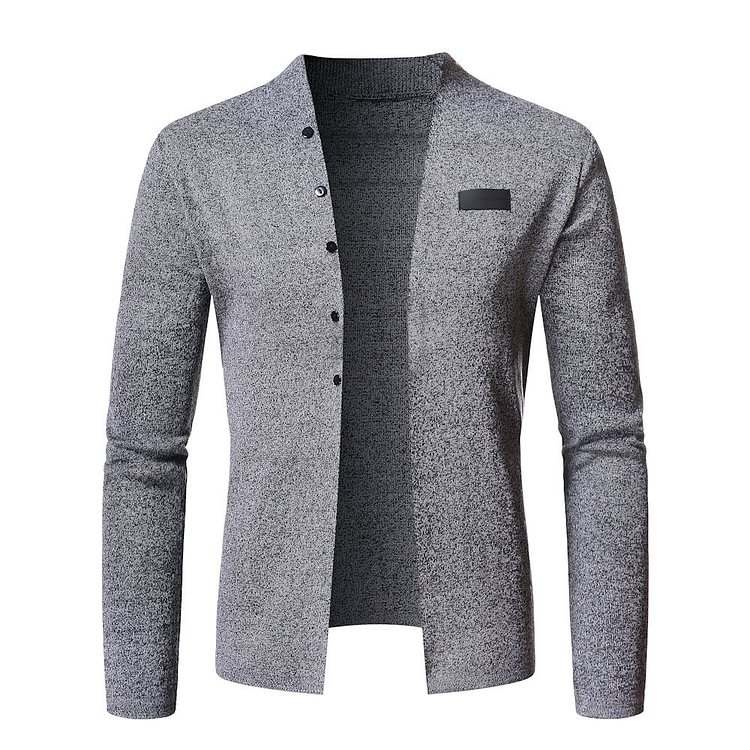 Button Standard Fall Men's Sweater