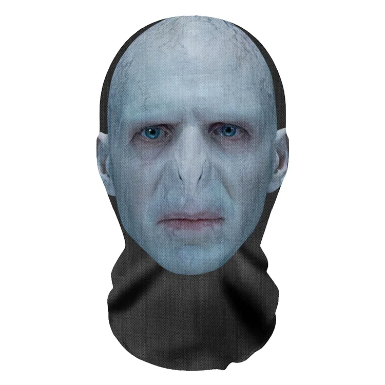 3D Spoof Face Simulation Headgear-Lord Voldemort