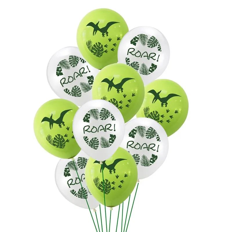 Dinosaur Party Balloon Dinosaur Birthday Party Foil Number Balloons Kids Wild Animal Jungle Birthday Party Decorations Globos