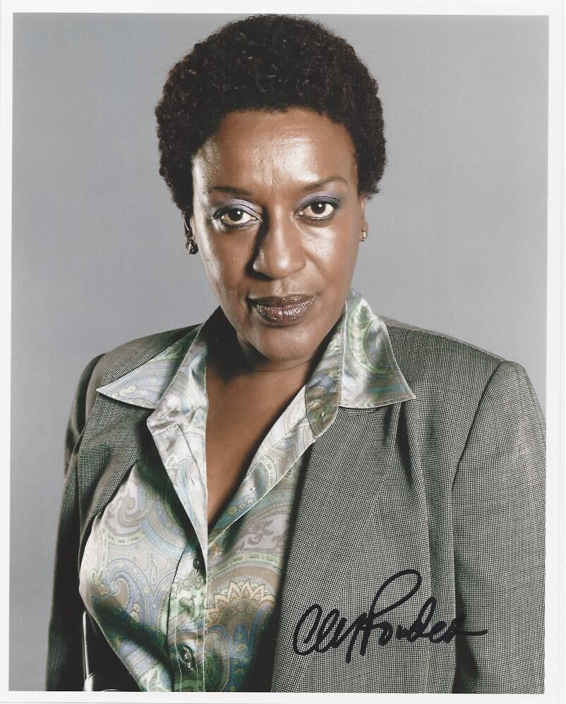 C.C.H. Pounder signed Photo Poster painting