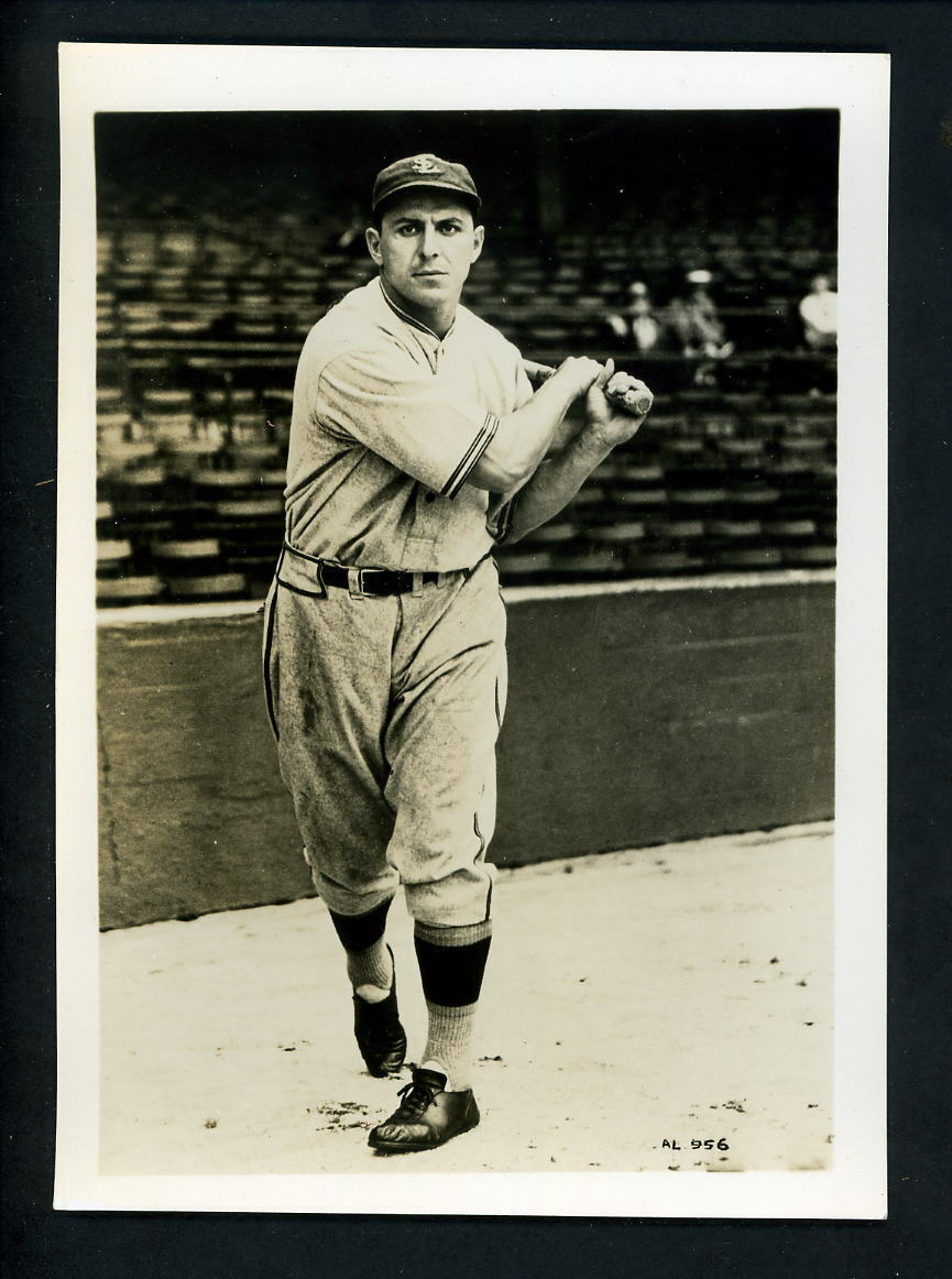 Moose Solters 1936 Type 1 Official American League Press Photo Poster painting St. Louis Browns