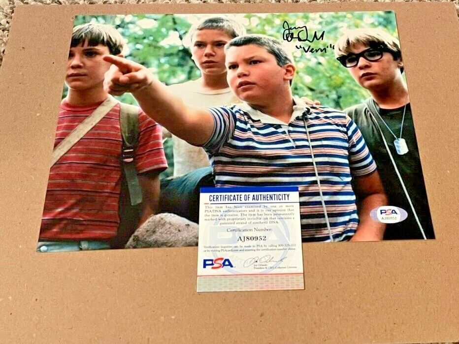 JERRY O'CONNELL SIGNED STAND BY ME 8X10 Photo Poster painting PSA/DNA CERTIFIED